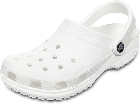 Crocs Unisex Adult Classic Clog – Comfortable & Durable Slip-On Footwear for Women, Perfect for Everyday Use, Outdoor & Indoor Activities