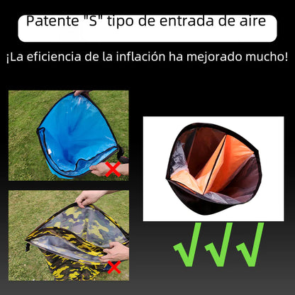 Portable Inflatable Sofa Bed for Outdoor Camping